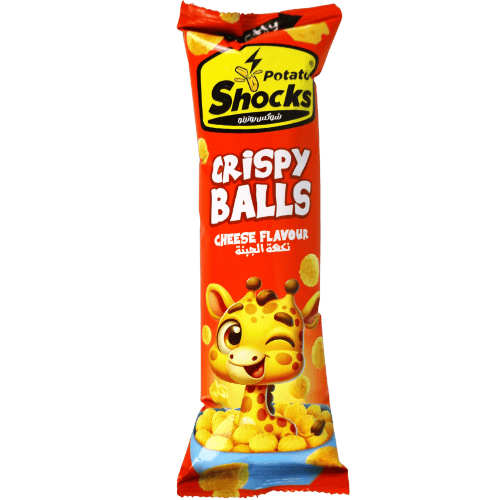Potato Shocks Crispy Balls Cheese Flavour 15g