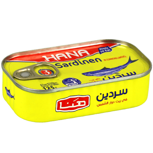 Hana Sardines in Sunflower Oil Hana 125g