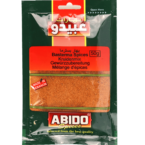 Spices Basterma Abido 50g