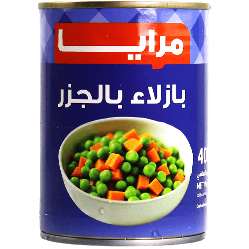 Green Peas & Carrot Maraya 400g