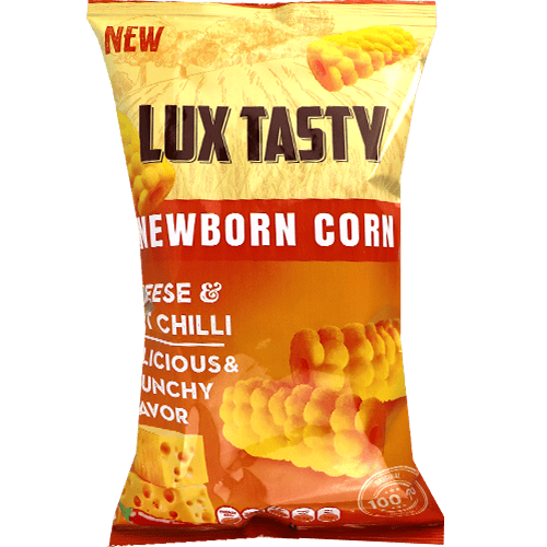 Baby Corn Cheese Chips Lux 85g