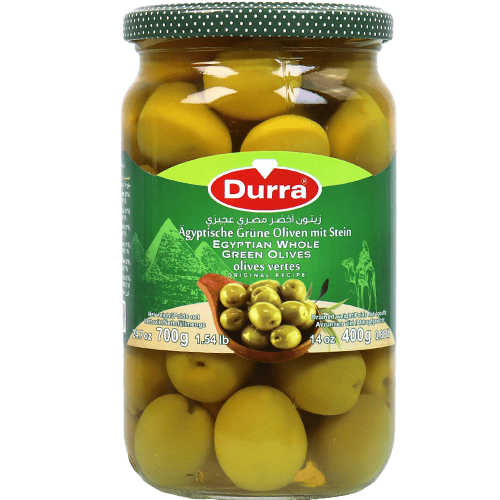 Green Olives Egyptian Grune Durra 700g