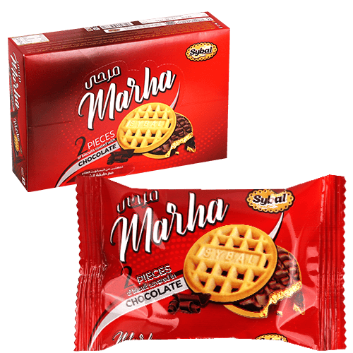 Marha Chocolate Biscuits Sybal 12pcs