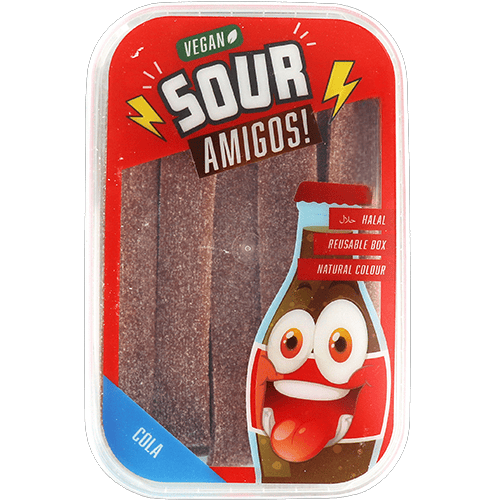 Sour Cola Gummy Candy Becky's 300g