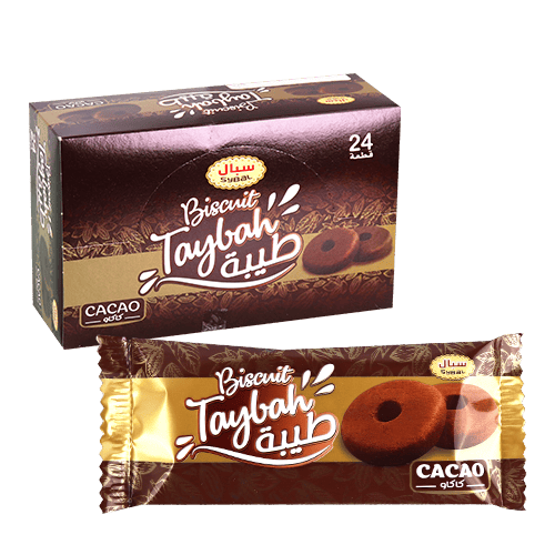 Taybah Cacao Biscuits Sybal 24pcs