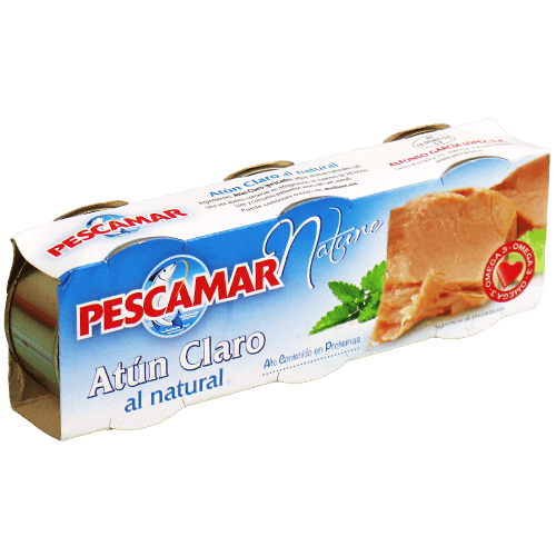 Light Tuna Natural Pescamar 3x80g