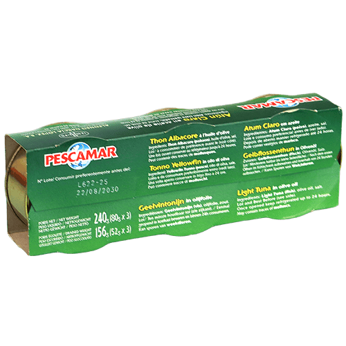 Pescamar Light Tuna in Olive Oil 156g