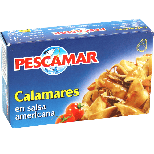 Pescamar Squids in American Sauce 111g