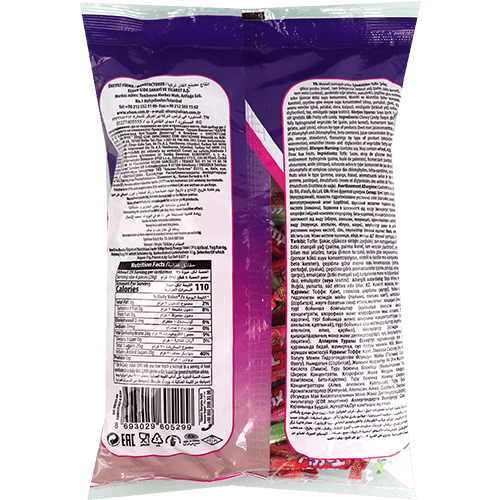 Toffix Stick Fruit Mix Soft Candy Elvan 800g