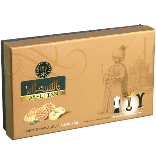 Mixed Nawashif Cookies ALSULTAN 400g