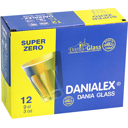 Tea Glass Super Zero Danialex 12*90ml