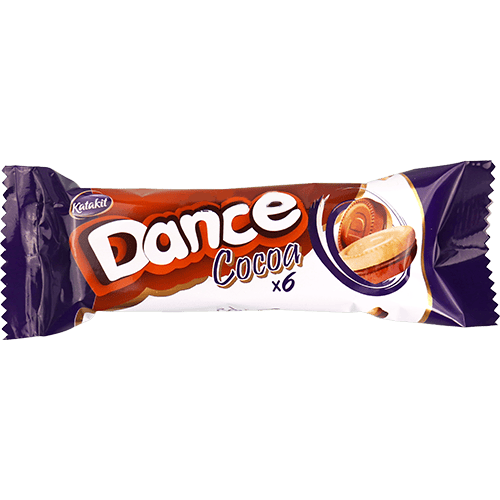 Cocoa Cream Biscuits Dance Cocoa 24pcs