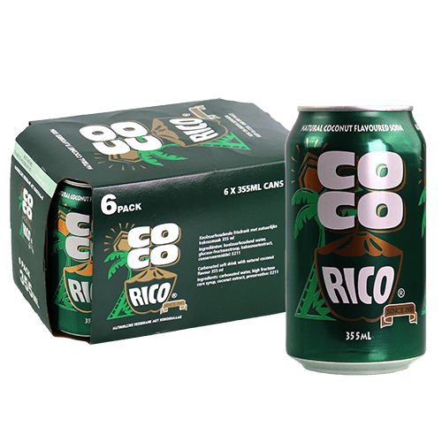 Coco Rico Coconut Flavoured Soda Coco Rico 6*355ml