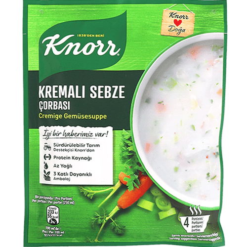 Creamy Vegetable Soup Mix Knorr 65g