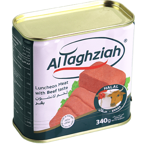 Luncheon Meat Beef Taste AlTaghziah 340g