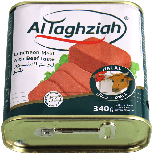 Luncheon Meat Beef Taste AlTaghziah 340g