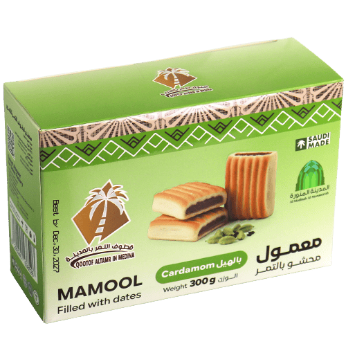 Mamool Filled with Dates Cardamom Medina 300g