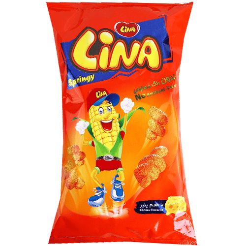 Lina Cheese Flavoured Corn Puffs 55g