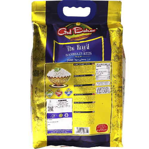Gul Bahar The Royal Basmati Rice 5kg