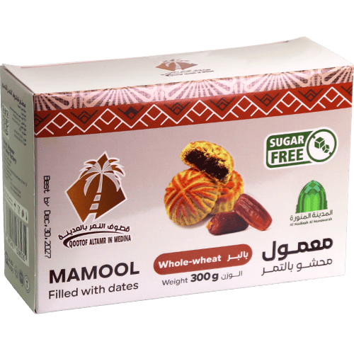 Qootof Mamool Whole Wheat with Dates 300g