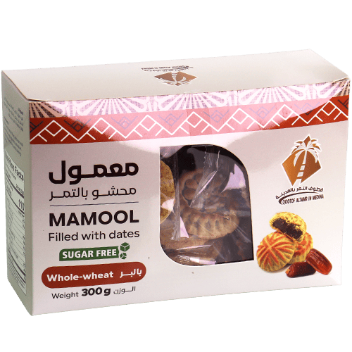 Qootof Mamool Whole Wheat with Dates 300g