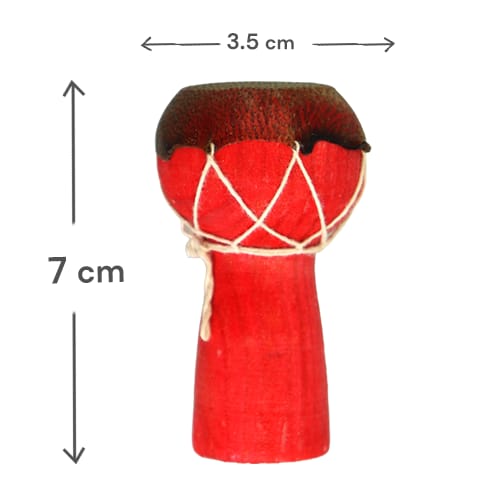 Mini Darbuka Drum Figurine 3.5×7cm