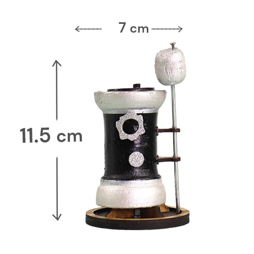 Mini Stove Decor Model 11.5x7 cm