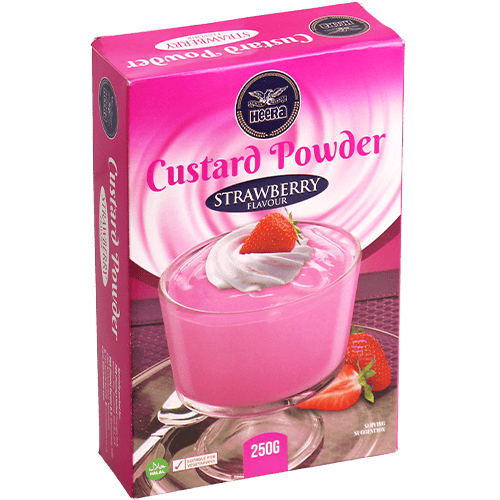 Strawberry Custard Powder Heera 250g