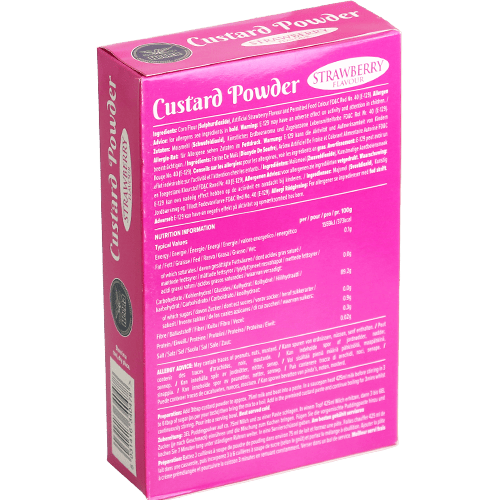 Strawberry Custard Powder Heera 250g