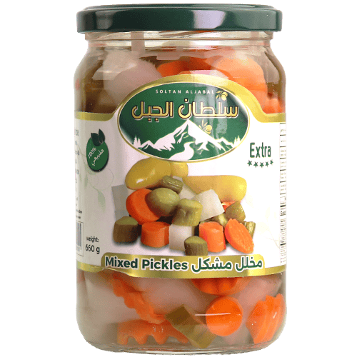 Mixed Pickles Sultan Al Jabal 660g