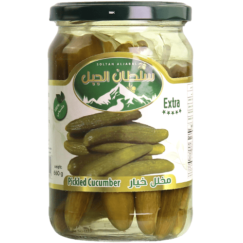 Cucumber Pickles Sultan Al Jabal 660g