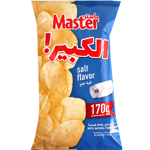 Potato Chips Salt Flavor Master 170g