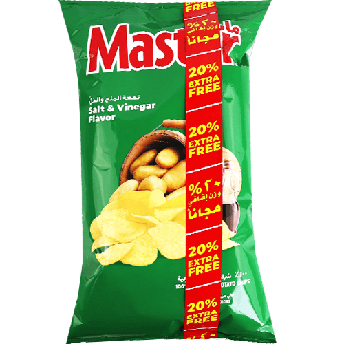 Vinegar & Salt Chips Master 120g
