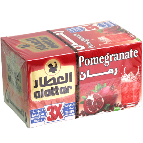 Pomegranate Herbal Tea Al Attar 12 Bags