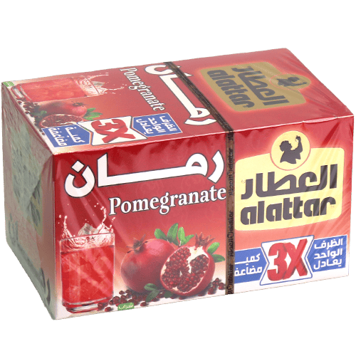 Pomegranate Herbal Tea Al Attar 12 Bags