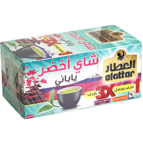 Japanese Green Tea Alattar 24 bags