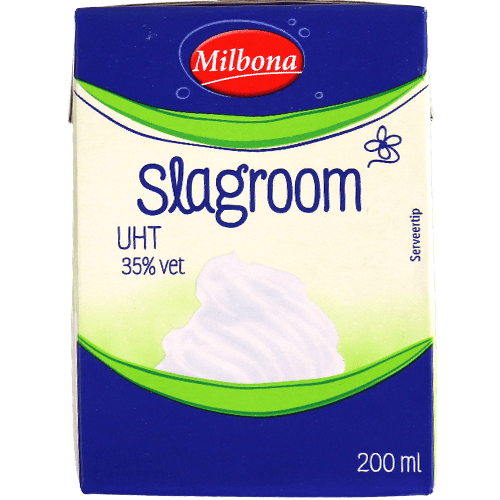 Whipping Cream UHT 35% Milbona 200ml