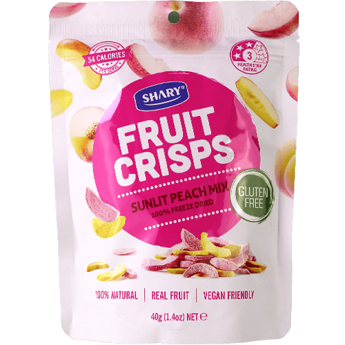Sunlit Freeze-Dried Peach Crisps Shary 40g