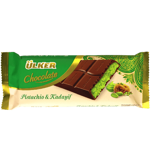 Pistachio & Kadayif Chocolate Bar Ülker 93g