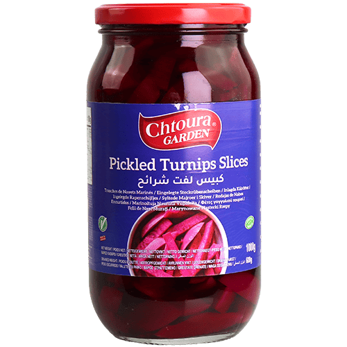 Pickled Turnip Slices Chtoura Garden 1000g