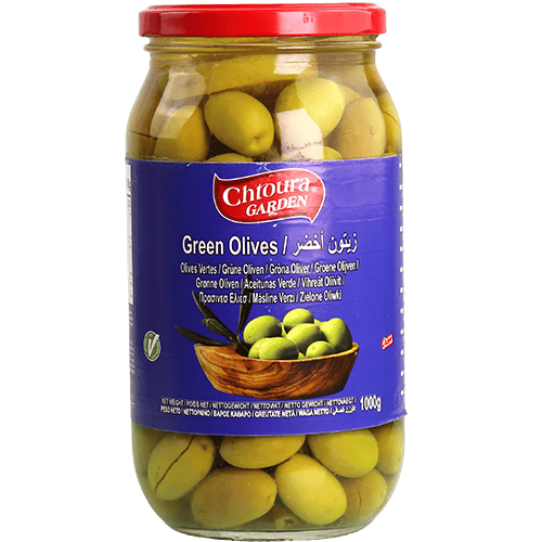 Green Olives Chtoura Garden 1000g