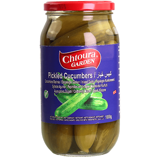 Pickled Cucumbers Chtoura Garden 1000g