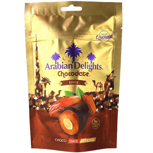 Dark Choco Date Almond Arabian Delights 100g