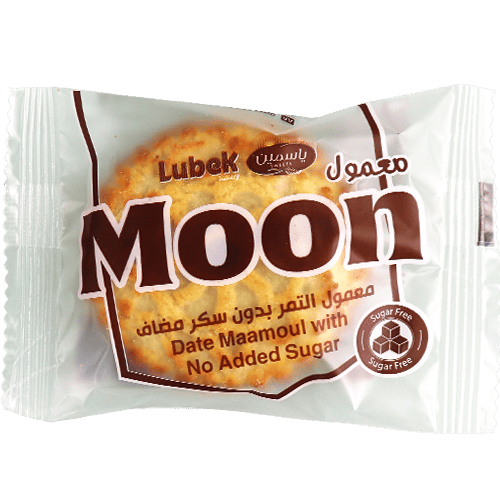 Moon Date Maamoul No Added Sugar Lubek 12pcs