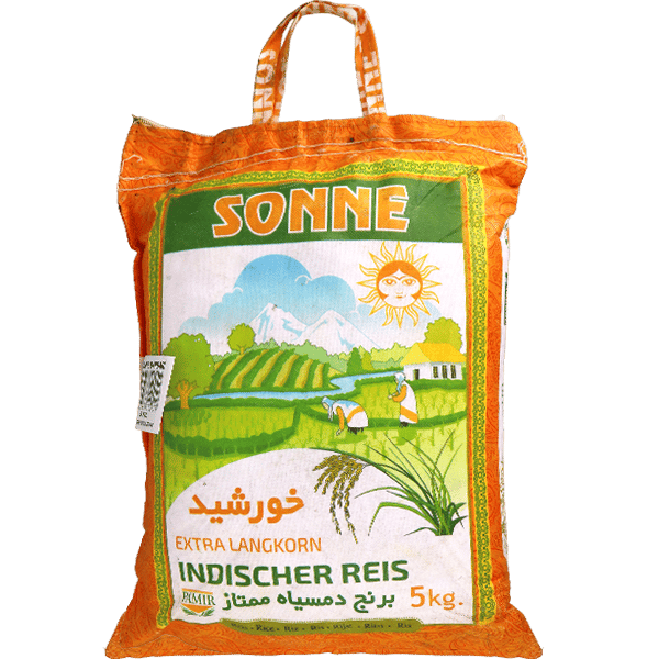 Extra Long Grain Rice Sonnen 5kg