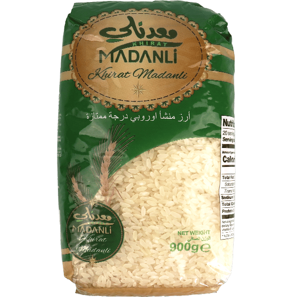 Medium Grain Rice Madanli 900g