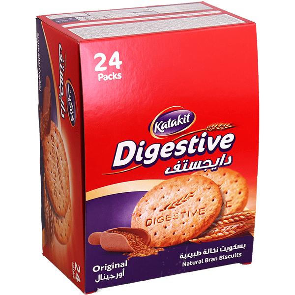 Digestive Bran Biscuits Katakit Original 24 Packs