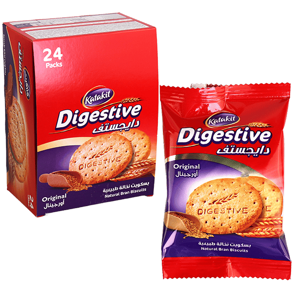 Digestive Bran Biscuits Katakit Original 24 Packs