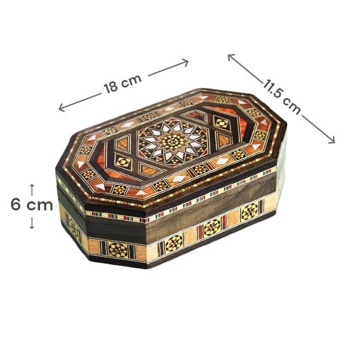 Mother of Pearl Mosaic Box