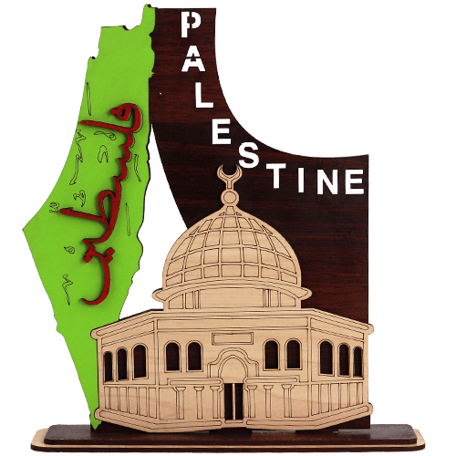 Wooden Al-Aqsa Palestine Stand